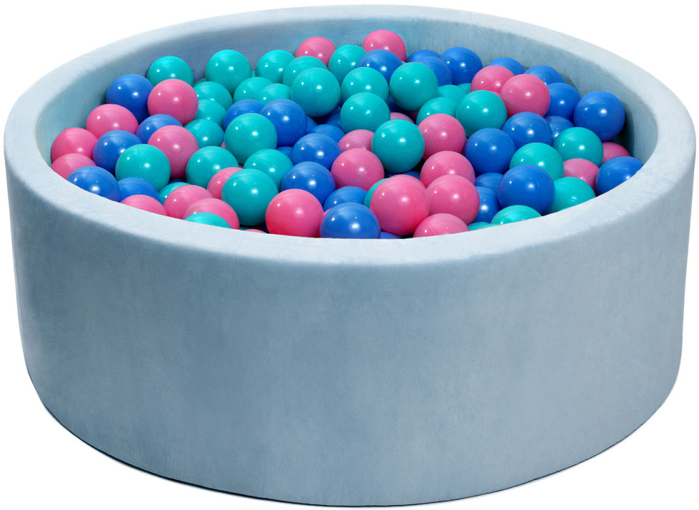 Сухой бассейн с шариками 400шт светло-голубой Diego Киев - изображение 1
