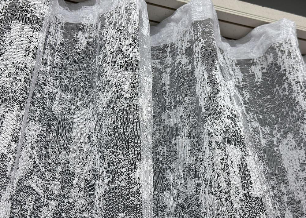 Тюль VR-Textil 703т Мармур Al-1 Жакард Білий 300х270 см (42-0431) Київ - фото 7