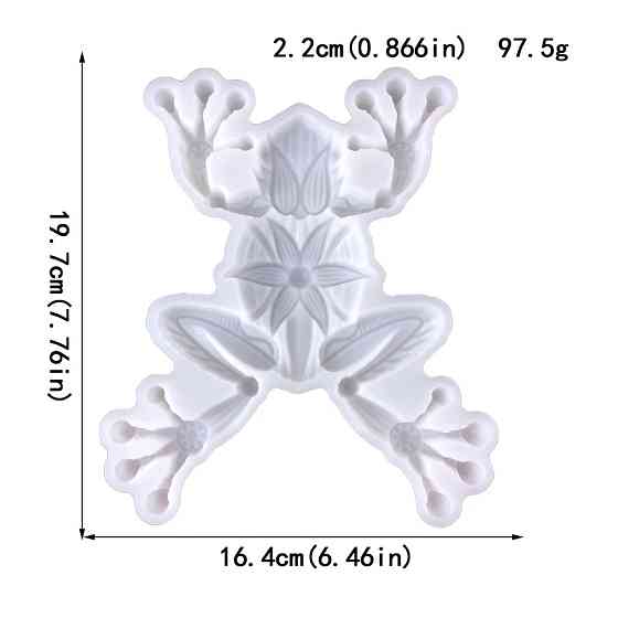 Молд силиконовый Лягушка 197 на 164 см серый Киев