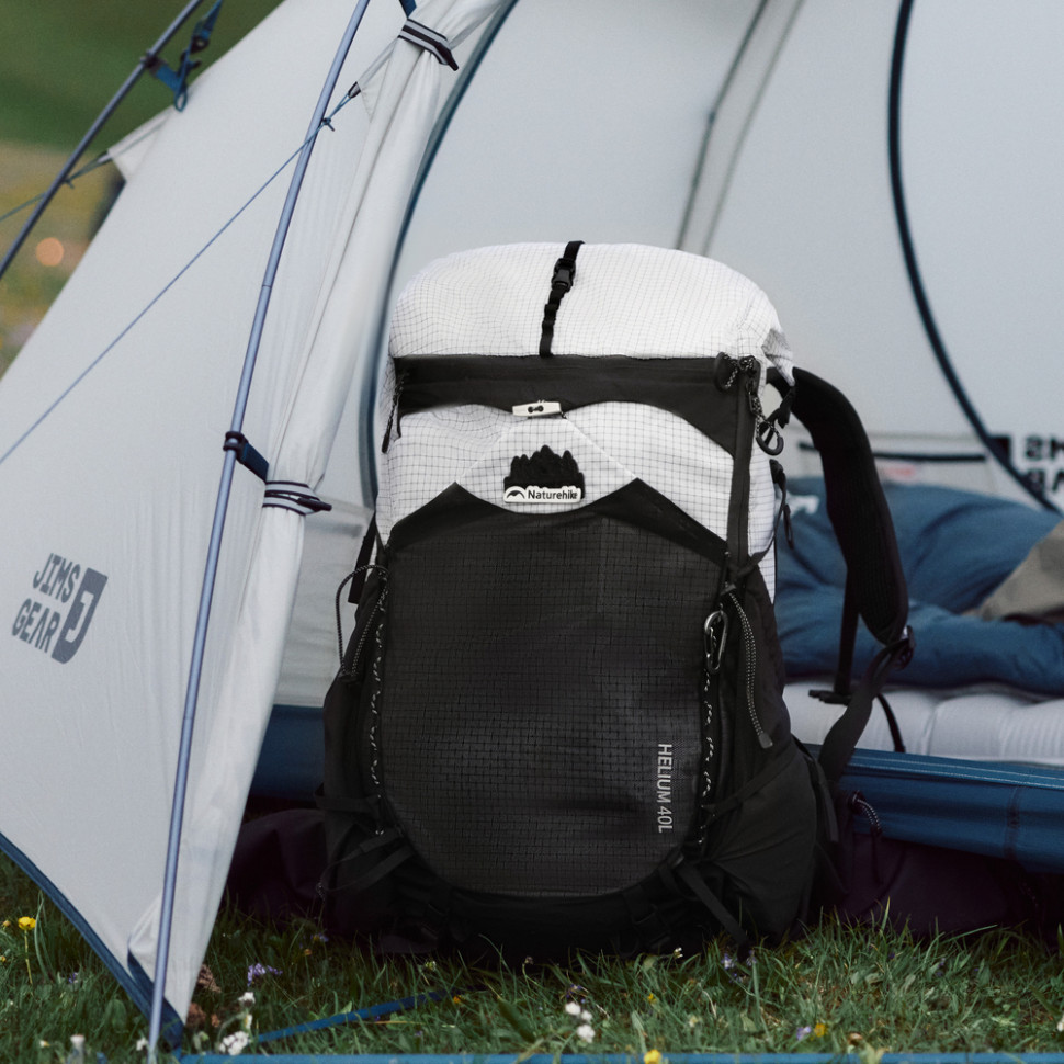 Рюкзак туристичний Naturehike Helium CNK2450XB016, 40 л, білий, M Киев - изображение 8