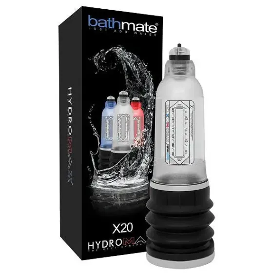 Гідропомпа Bathmate Hydromax 5 Clear (X20), для члена довжиною від 7,5 до 12,5 см, діаметр до 4,5 см Львів