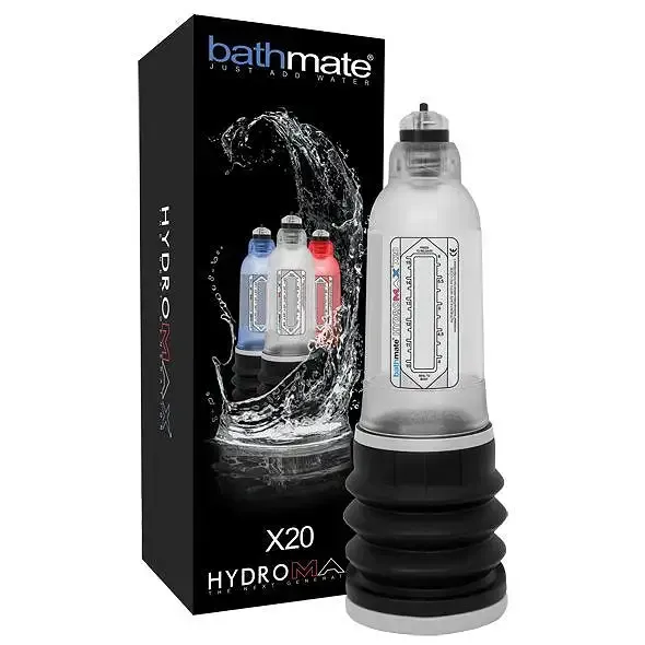 Гідропомпа Bathmate Hydromax 5 Clear (X20), для члена довжиною від 7,5 до 12,5 см, діаметр до 4,5 см Львов - изображение 2