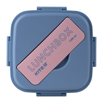 Ланч-бокс дитячий Kite з розділювачем 1100 мл, рожевий (K23-186-3) Вінниця - фото 7