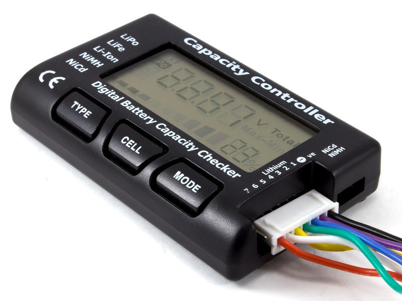 Тестер RC акумуляторів до 7 комірок РК Li-pol LiFe Li-ion NiMH Nicd Вінниця - фото 2