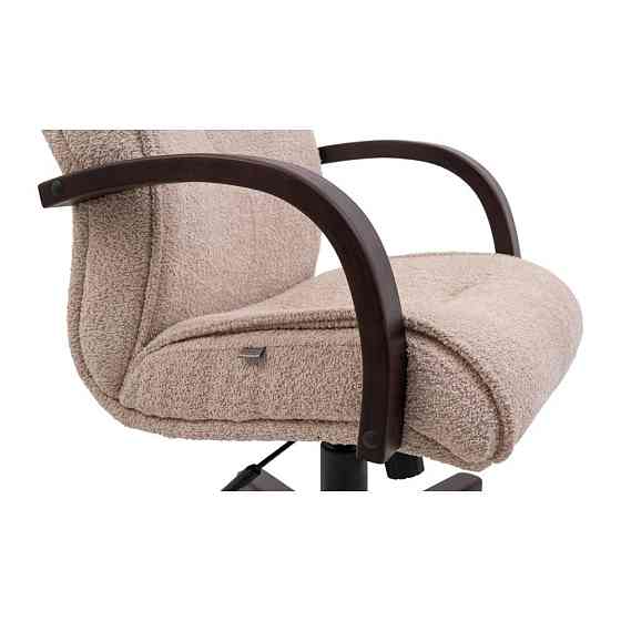 Офисное Кресло Руководителя BostonlDesign М2 AnyFix Wood Walnut Llama Белый Киев
