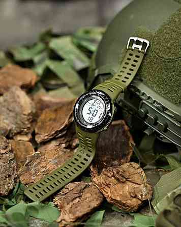 Skmei Чоловічий водостійкий тактичний годинник Skmei haki Одеса
