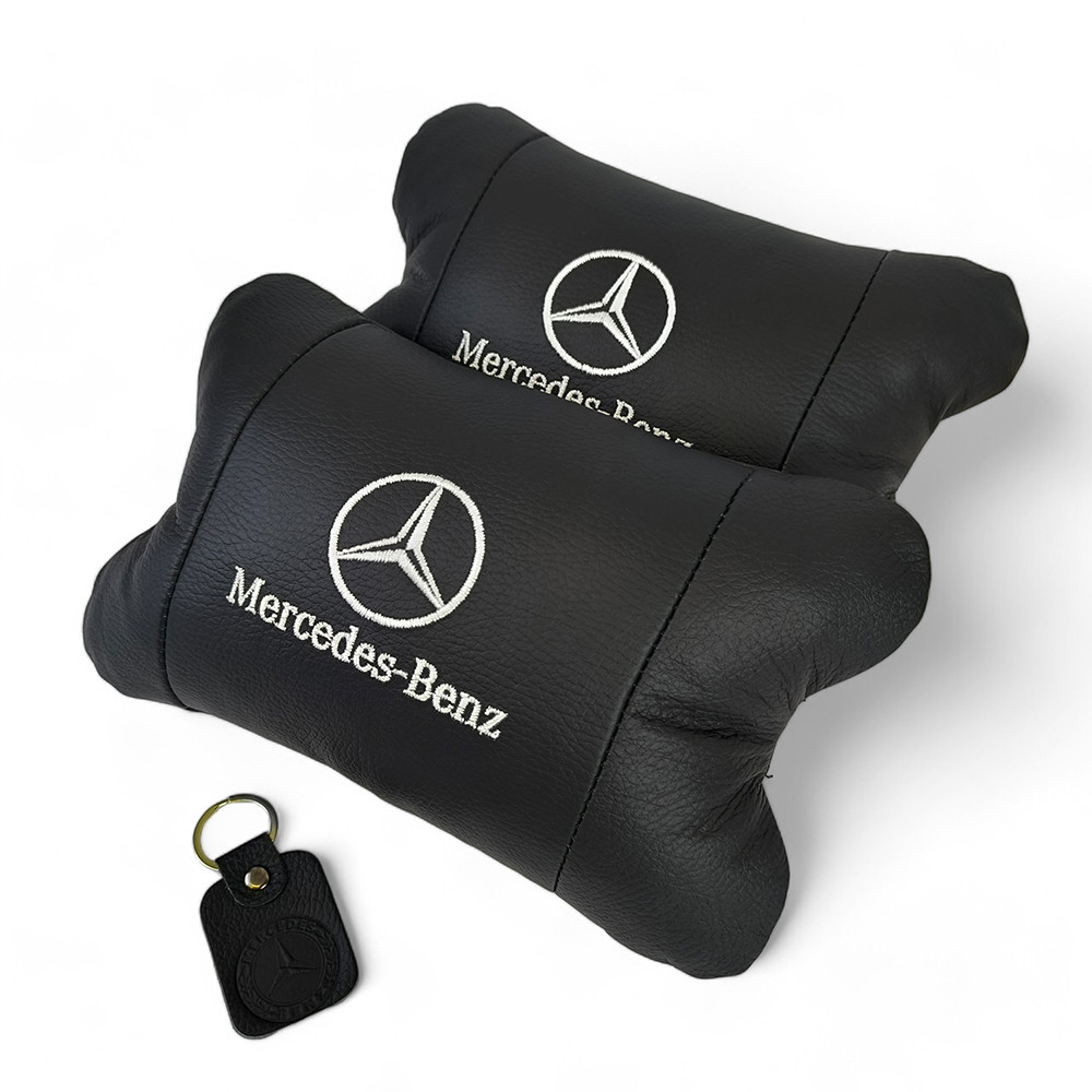 Подарок в машину мужчине Mercedes-Benz Мерседес, Подушки для машини, Подушка подголовник с логотипом OC-19 Львов - изображение 10