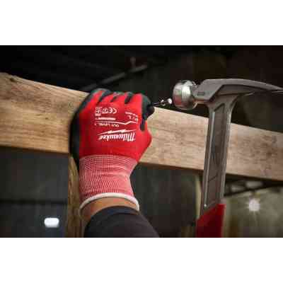 Защитные перчатки Milwaukee с сопротивлением порезам 1 уровня, зимние, 11/XXL (4932471346) Винница