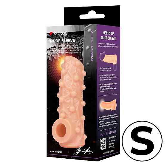 Насадка на член Kokos Nude Sleeve NS 001 S Sex Aura Киев