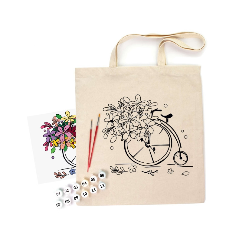 Набор экосумка-раскраска 