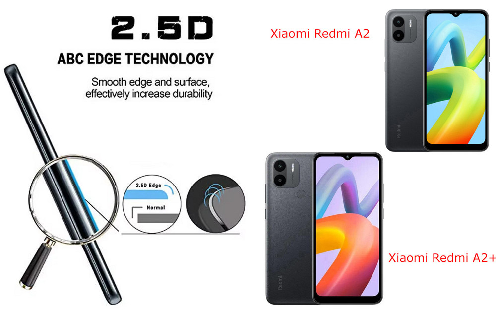 Защитное стекло ArmorGlass для Xiaomi Redmi A2, Redmi A2+ – устойчивое к царапинам и ударам Киев - изображение 2