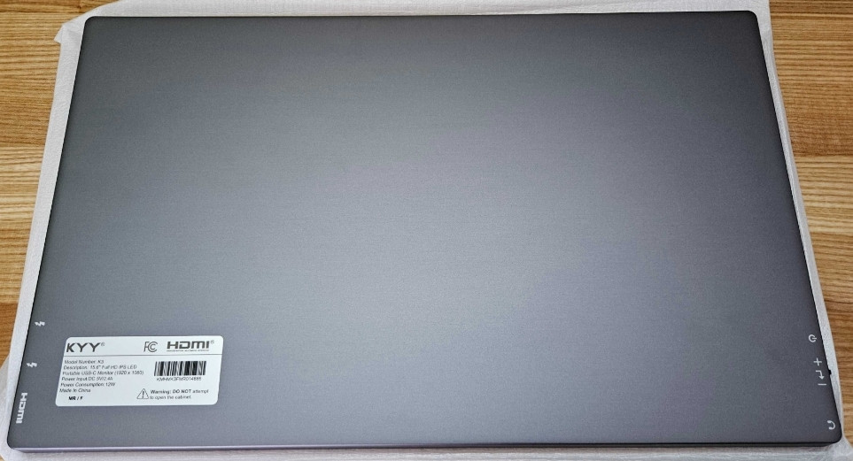 Портативный монитор KYY K3 15.6