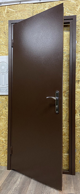 Двери металлические технические в наличии, Redfort Метал+ДСП Ral 8017/Венге магия Киев - изображение 4