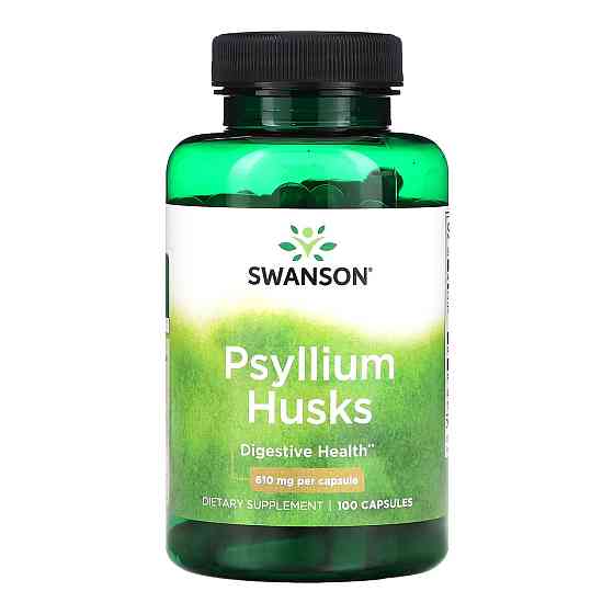 Подорожник Swanson Psyllium Husks 610mg 100 капс Київ