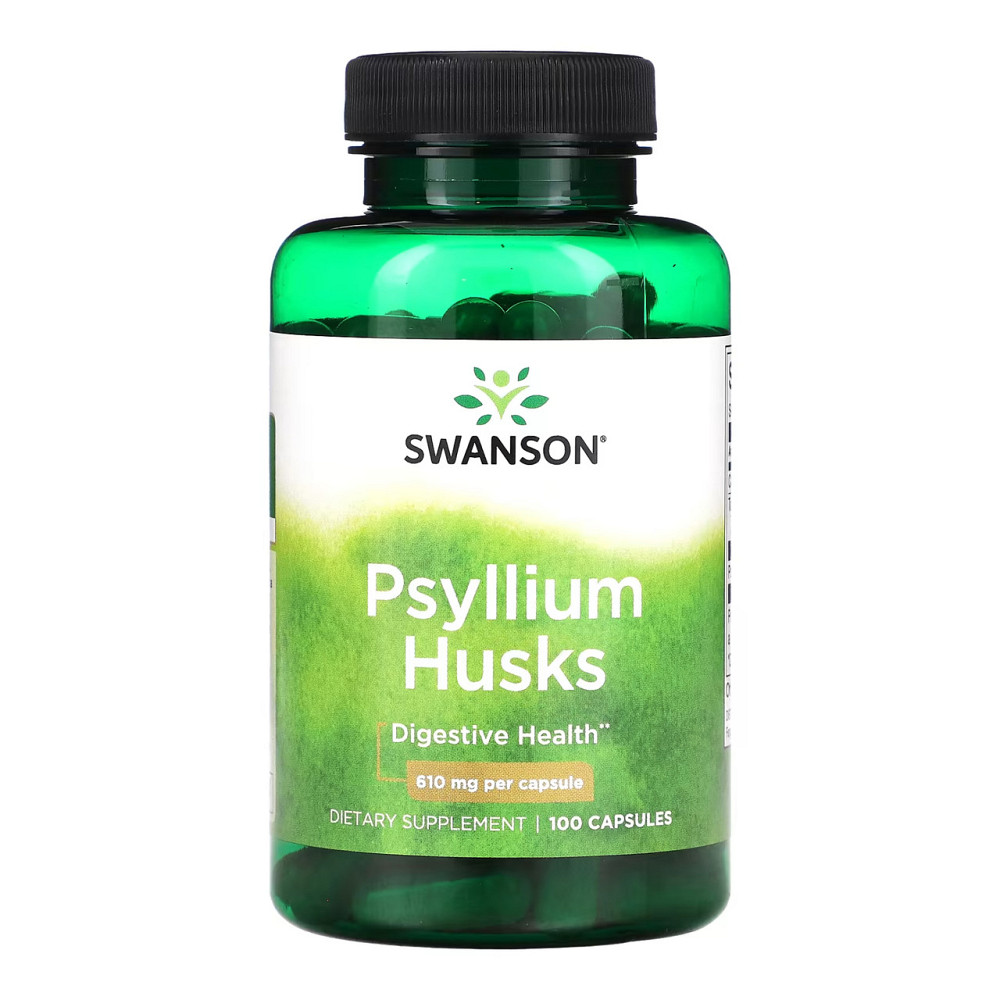 Подорожник Swanson Psyllium Husks 610mg 100 капс Київ - фото 1