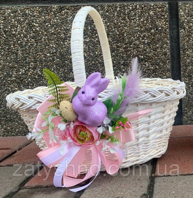 Корзинка детская, белая Киев - изображение 3