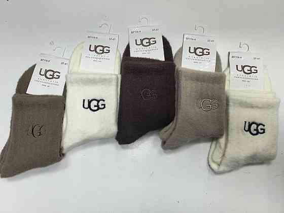 Жіночі теплі високі шкарпетки UGG. Набір теплих шкарпеток UGG (5 шт. в уп). Розмір 37-41 Київ