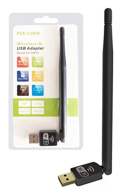 Адаптер Wifi з антеною LV-UW10-2DB (для Т2) / 2367 Дніпро - фото 1