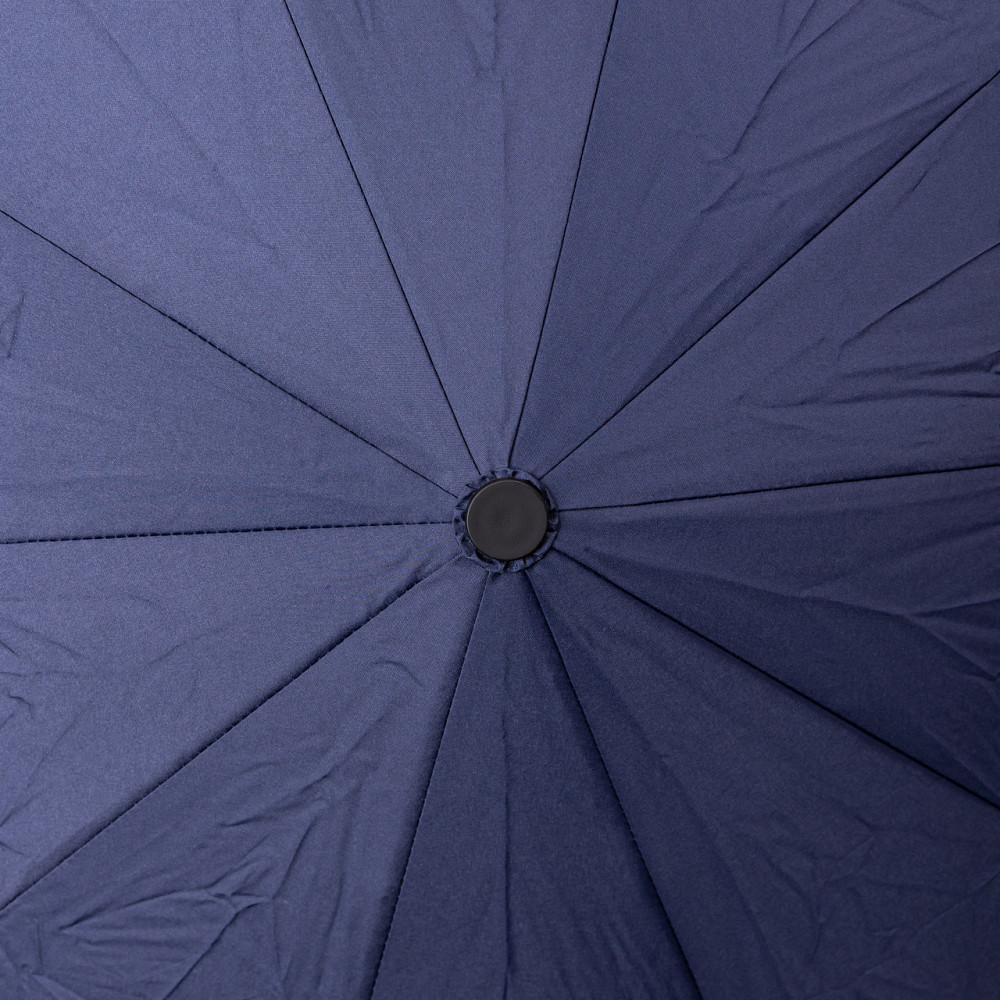 Yiwu Парасолька автоматична з дерев'яною ручкою класична з поліестеру діаметр 116 см Синя HP-23 Коломыя - изображение 9