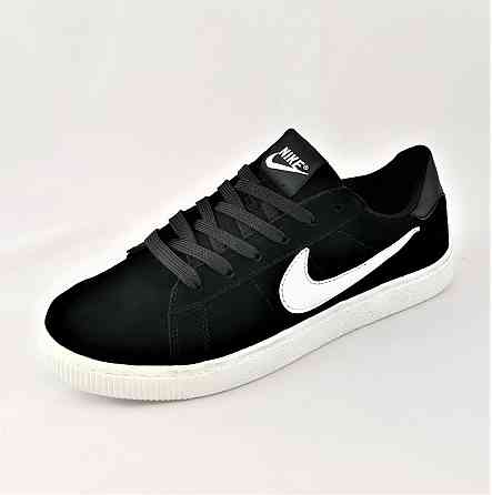 Кроссовки Nike Чёрные Мужские Замшевые Найк (размеры: 44) Видео Обзор Днепр