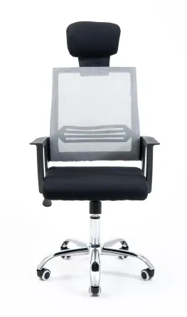 Офісне Крісло Керівника Richman Stick Сітка Чорно-сірий Київ