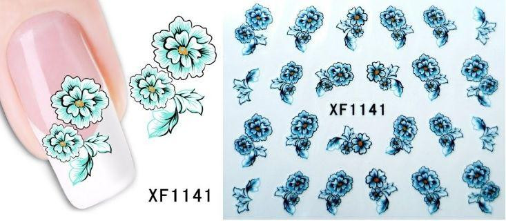 Наклейки для ногтей XF1141 Киев - изображение 2