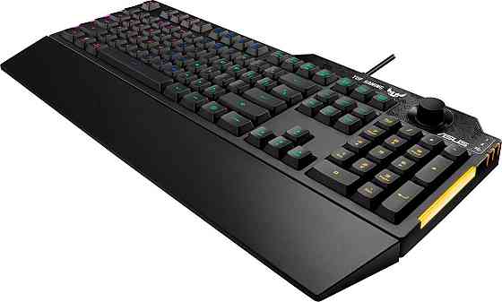 Клавіатура Asus TUF Gaming K1 USB Black UKR (90MP01X0-BKMA00) Чорний Харьков