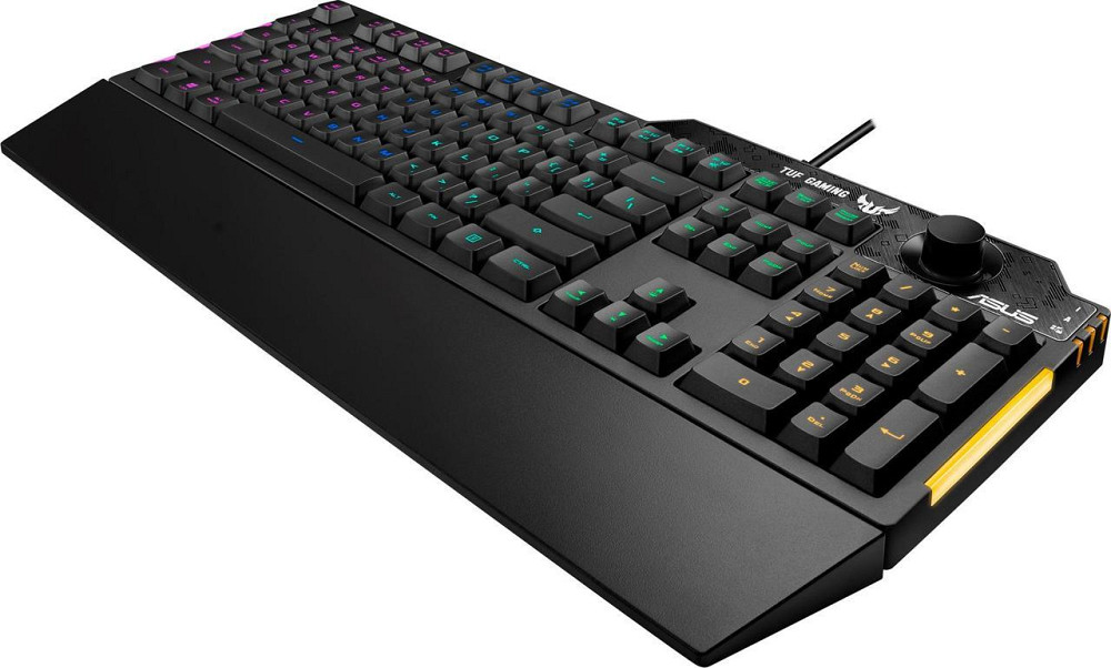 Клавіатура Asus TUF Gaming K1 USB Black UKR (90MP01X0-BKMA00) Чорний Харків - фото 3