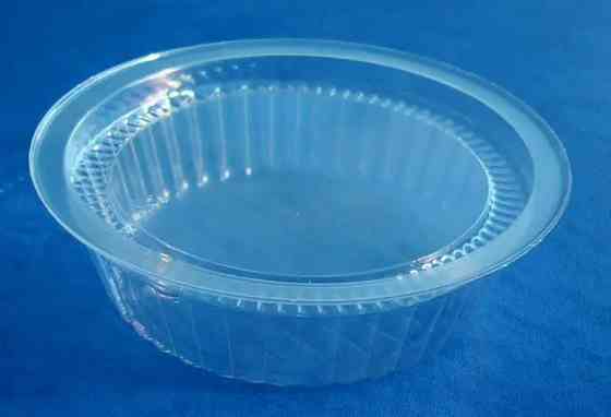 Соусница с крышкой 100мл с прозрачным дном Павлоград