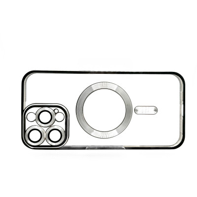 Чохол до мобільного телефона BeCover TPU Chrome Case (MagSafe) для Apple iPhone 16 Pro Silver (712083) Вінниця - фото 4