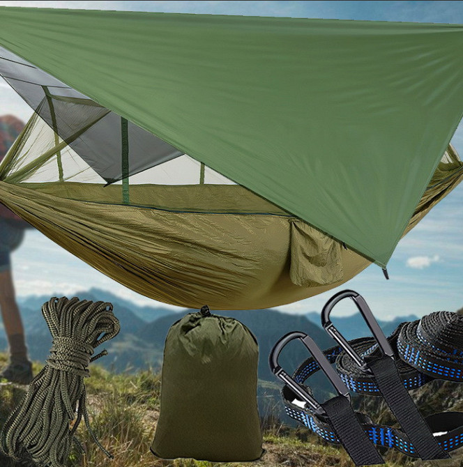 Гамак с сеткой от комаров и крышей тент Одесса - изображение 9