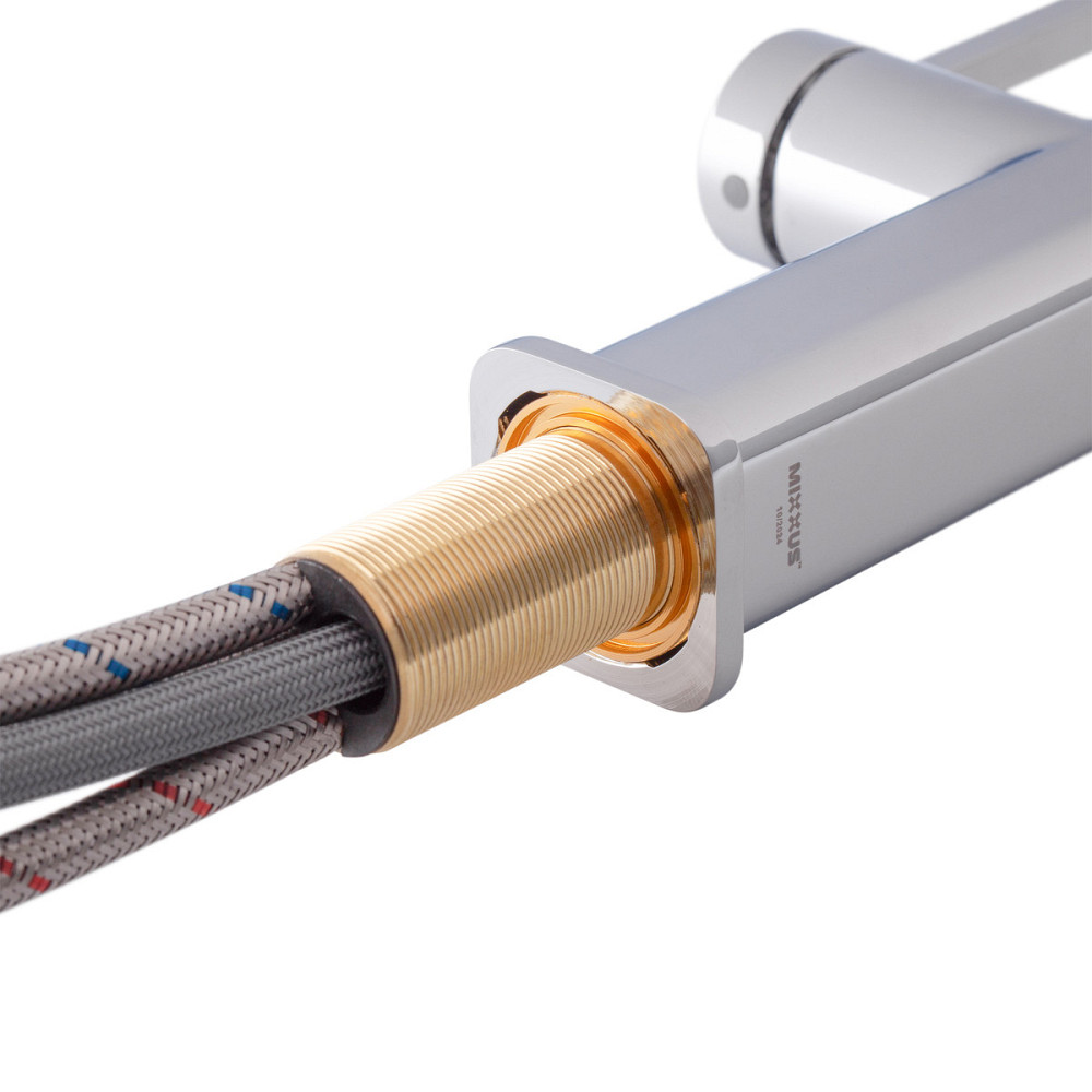 Кухонний змішувач з висувним виливом Mixxus Premium HAMMER 014 MI6953 Харків - фото 8