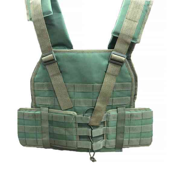 Тактический разгрузочный жилет с карманами, разгрузка военная тактическая для армии зсу Камуфляж хаки Каменец-Подольский