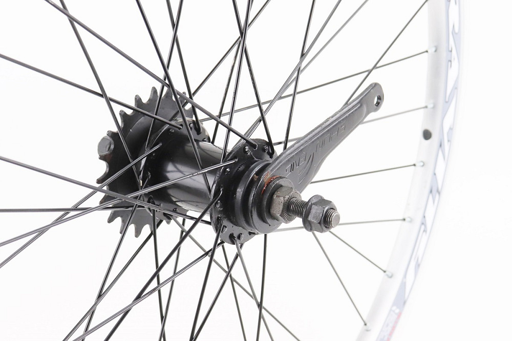 Колесо 24" заднє V-brake, обід "крапля" та втулка 14Gx36H алюмінієві, кріпл. гайка, "GRAVITY" Київ - фото 4