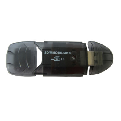 Зчитувач флеш-карт ST-Lab SD/ SDHC/ MMC /RS-MMC (U-371 black) Вінниця - фото 2