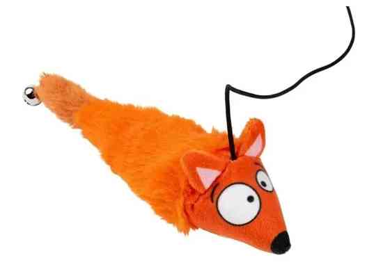 М'яка іграшка-дражнилка для котів FuzzYard Лисичка Фокс Луцк