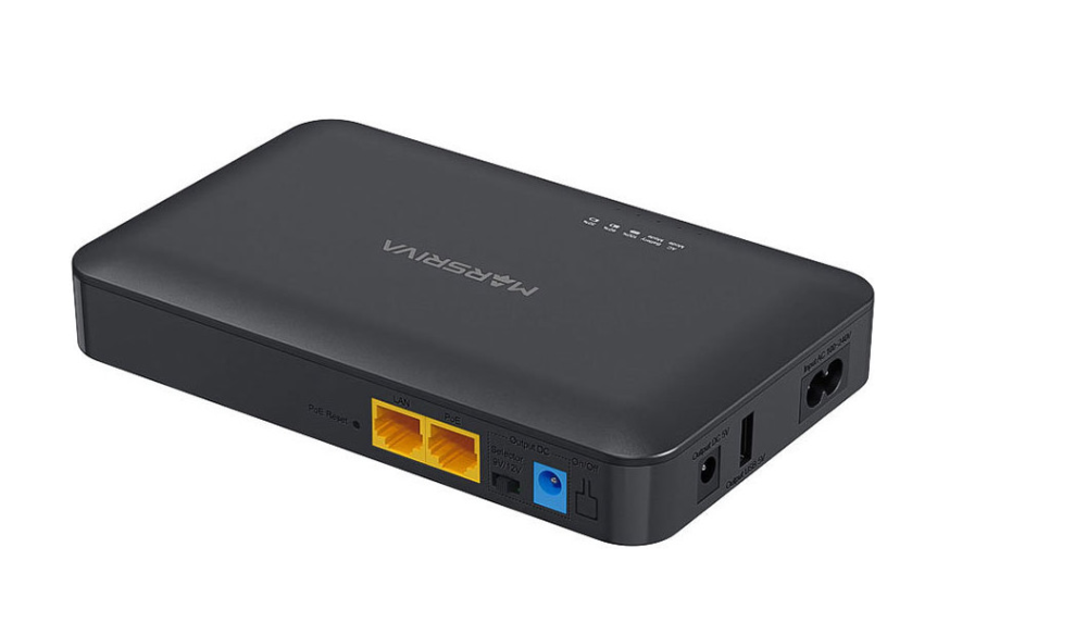 ДБЖ Marsriva DC UPS для роутерів KP2Plus 240VAC 2xDC+PoE24V1A+USB OUT, 2x5V/9V/12V2.5A 18W 16000Ah Київ - фото 2