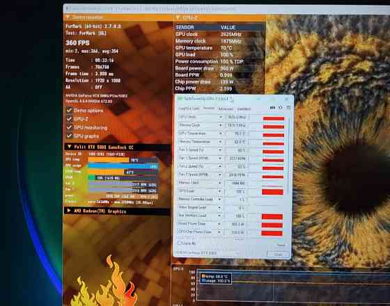 Відеокарта Palit RTX 5080 GameRock 16Gb GDDR7 NVIDIA на гарантії !!! Київ