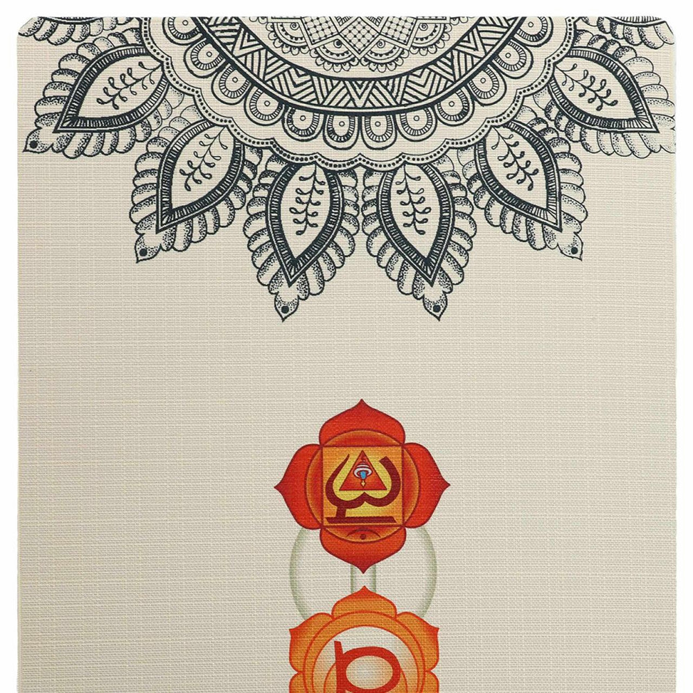 Килимок для йоги лляний Record 7157-1 Київ - фото 5