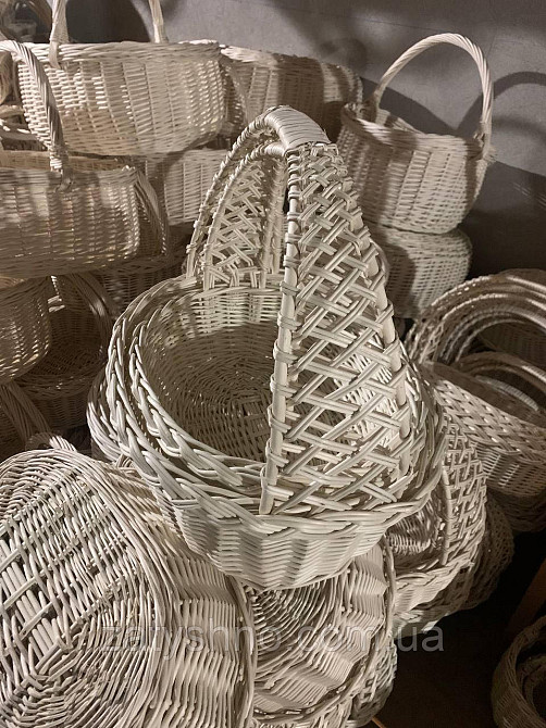 Корзины плетеные, набор 2 шт Киев - изображение 1