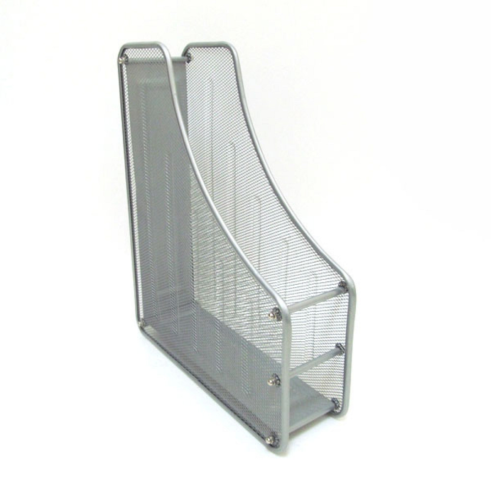 Лоток для документов вертикальный серый, металлический, 1 секция Павлоград - изображение 1