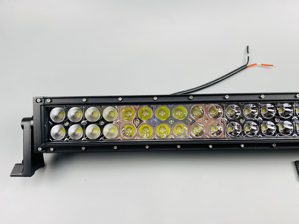 Світлодіодна панель до вантажівки додаткове світло Фара LED BAR прямокутна 120W Мукачево - фото 6