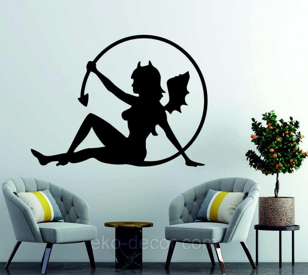 Декоративне настінне Панно «Дияволиця», Декор на стіну Київ - фото 6