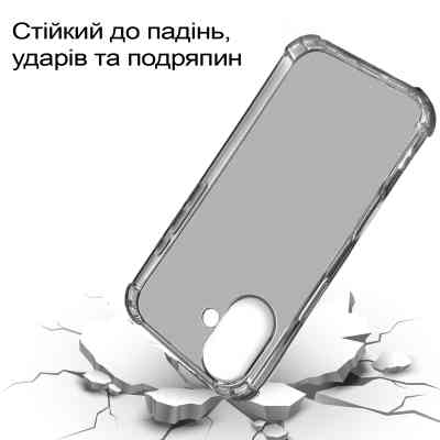 Чохол до мобільного телефона BeCover Anti-Shock Apple iPhone 17 Grey (713794) Вінниця