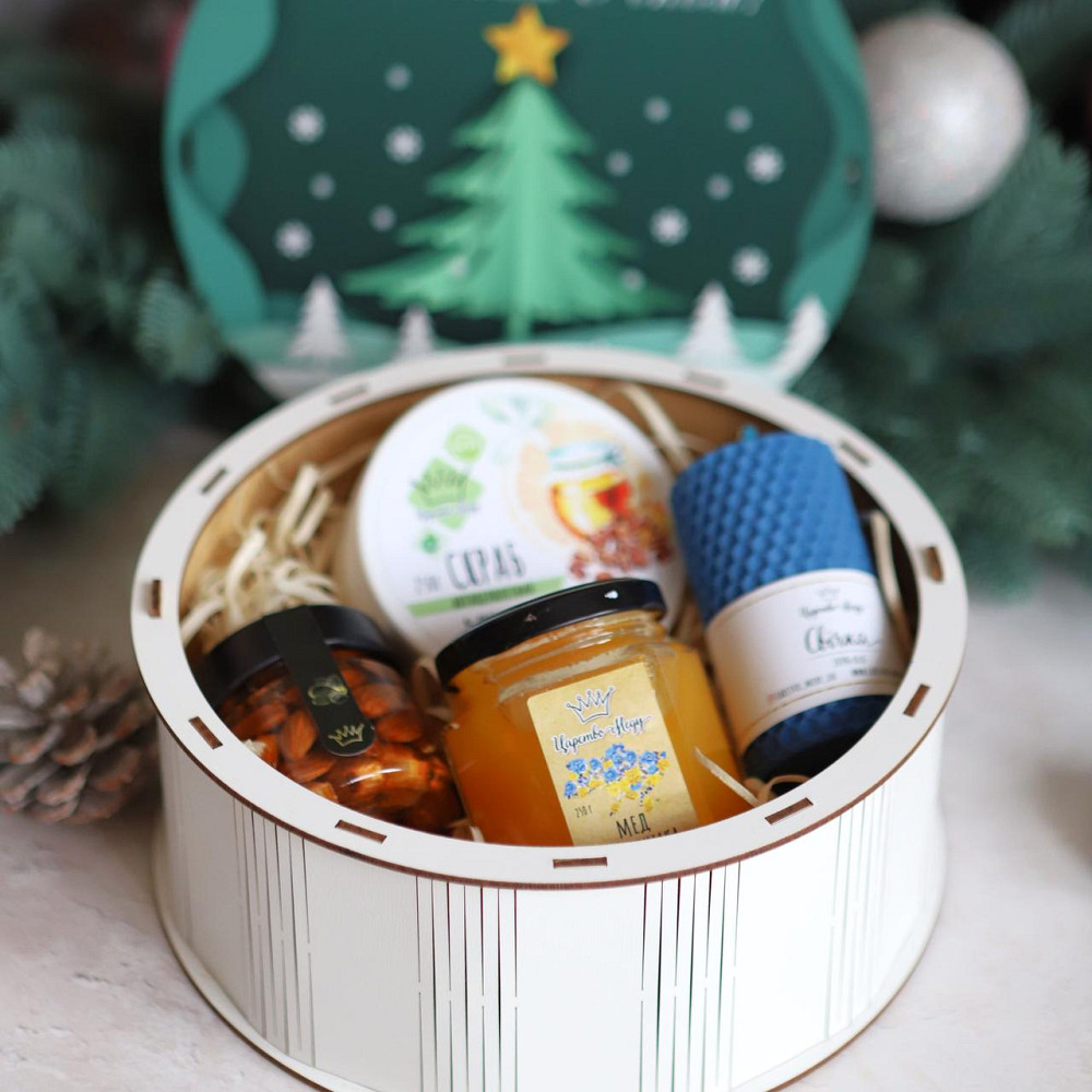 Оригінальний подарунок на Новий Рік Царство Меду Подарунковий набір № 1 Одеса - фото 4
