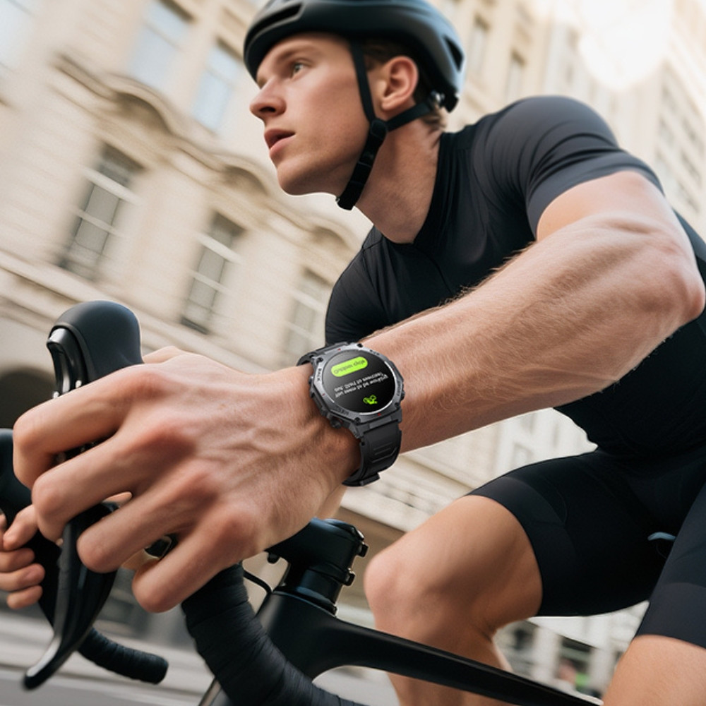 Смарт-годинник HOCO Y37 AMOLED 36mm. 520 mAh. GPS sports watch(call version) Black Одеса - фото 10