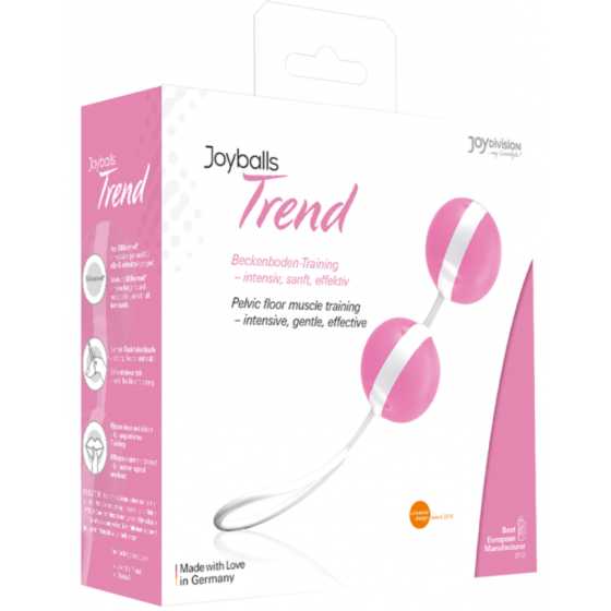 Вагинальные шарики Joyballs Trend, rose-white Sex Aura Киев
