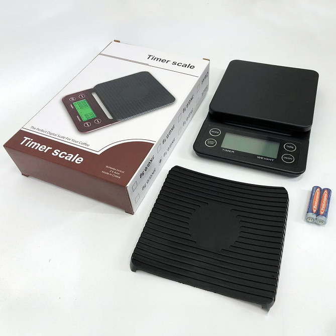 Торгові ваги електронні для зважування продуктів K07, Ваги для кавового порошку кулінара DS-83 Львів - фото 11