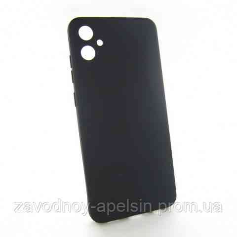 Samsung A05 A055 Чохол силіконовий Захист камери (чорний) Одеса