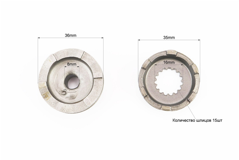 Храповик кікстартера + шайба STELS50/Yamaha 90 Киев - изображение 3